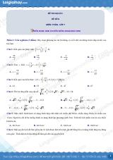 Đề thi học kì 1 Toán 7 - Đề số 8 - Cánh diều